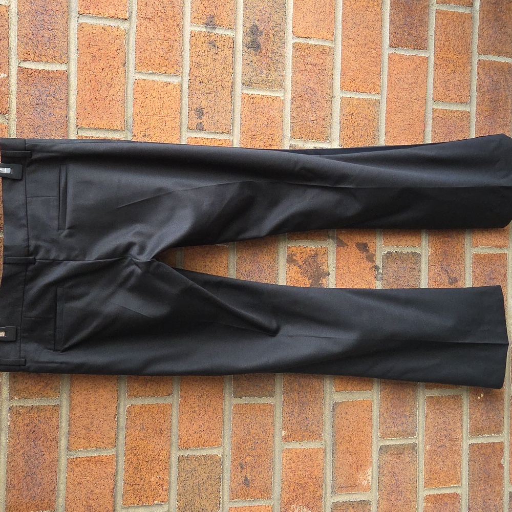 The Kooples Black Dress Pant with satin stripe - Picture 6 of 11